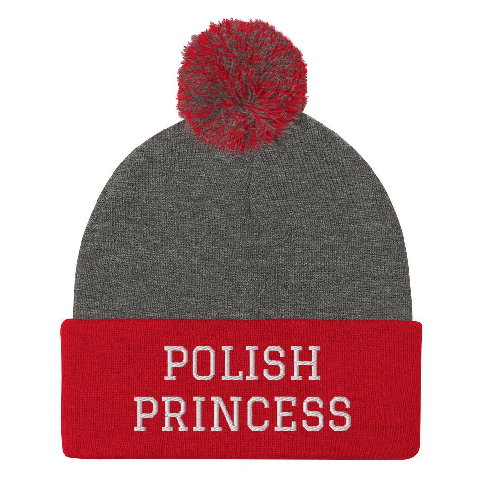 Polish Princess Pom-Pom Beanie