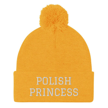 Polish Princess Pom-Pom Beanie