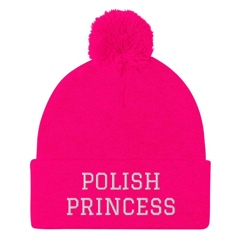 Polish Princess Pom-Pom Beanie