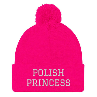 Polish Princess Pom-Pom Beanie
