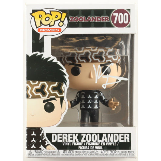 Funko Pop Derek Zoolander (Ben Stiller Signed) 4-Inch Vinyl Figure #700