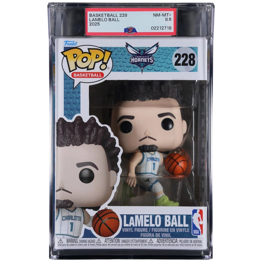 Funko Pop NBA: LaMelo Ball (PSA 8.5) 4-Inch Vinyl Figure #228