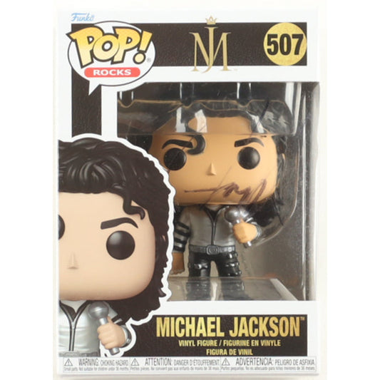 Funko Pop Michael Jackson (Jaafar Jackson Signed) 4-Inch Vinyl Figure #507