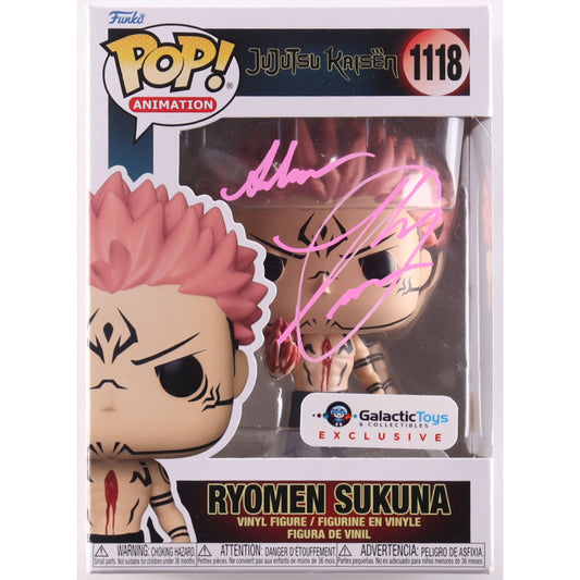 Funko Pop Jujutsu Kaisen: Sukuna (Ray Chase Signed) 4-Inch Vinyl Figure #1118