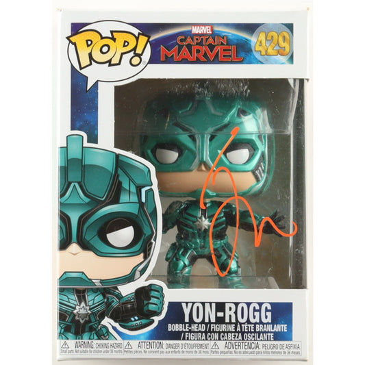 Funko Pop Marvel: Yon-Rogg (Jude Law Signed) 4-Inch Vinyl Figure #429