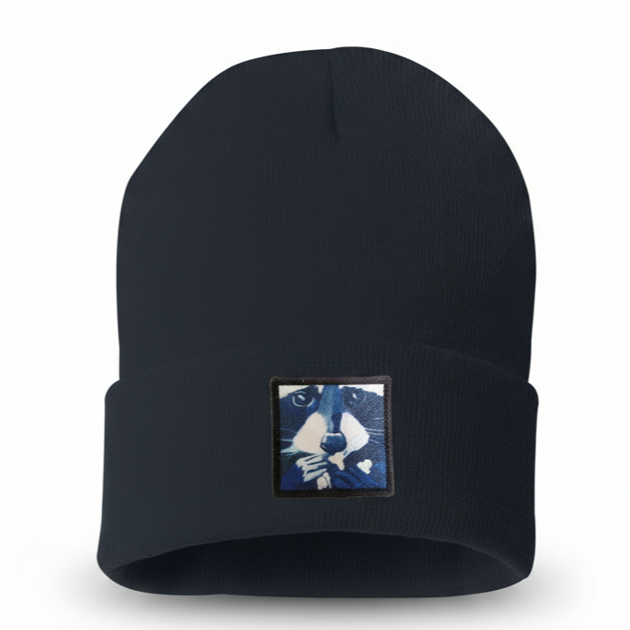 Raccoon Pop Beanie