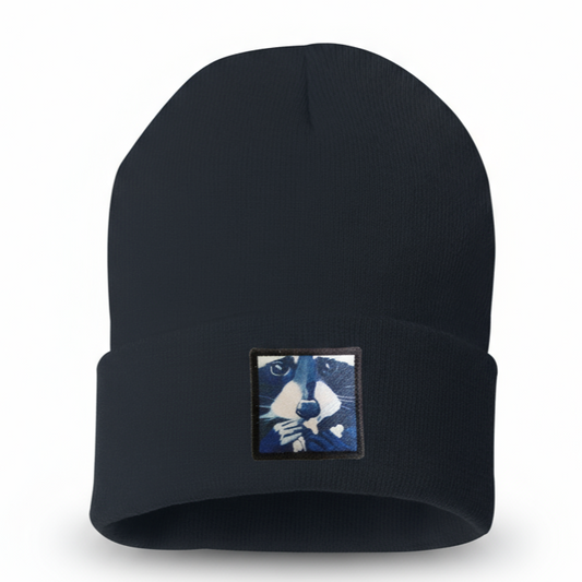 Raccoon Pop Beanie