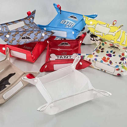 Portable Dog Bowl White Ultralight D50T