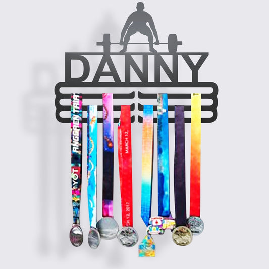 Powerlifting Medal Hanger