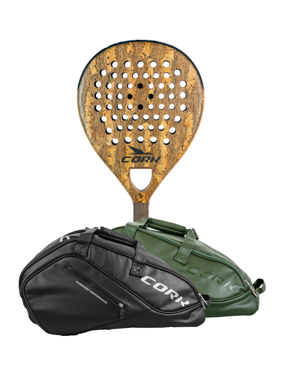 Cork Padel Racket Premium Control II + FREE Thermobag