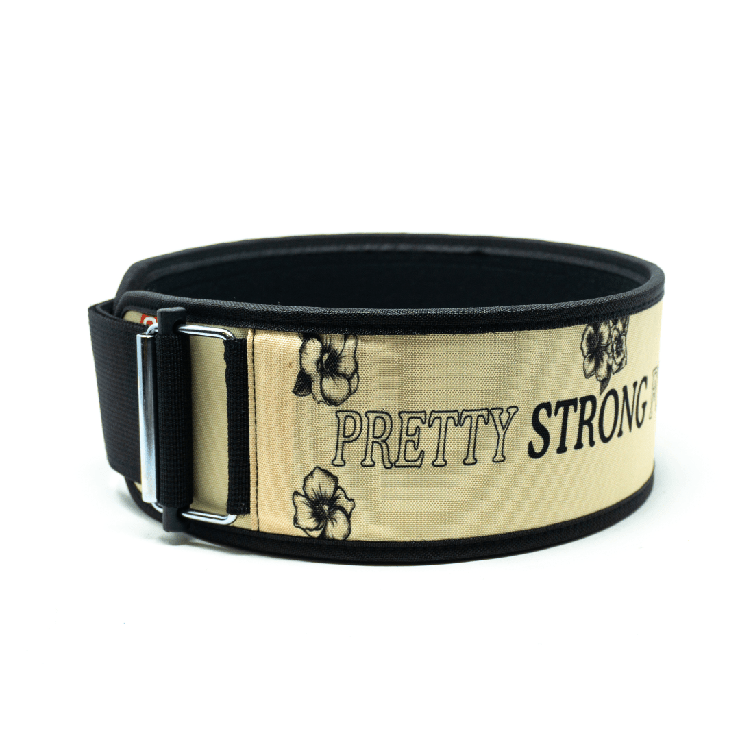 Pretty Strong for a Mom by Arielle Loewen 4" Weightlifting Belt