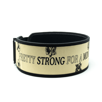Pretty Strong for a Mom by Arielle Loewen 4" Weightlifting Belt
