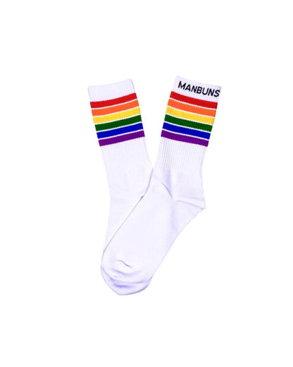 Pride Stripes LGBTQ Festival Unisex Crew Socks