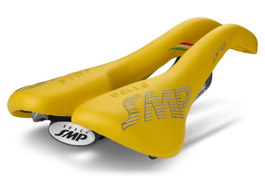 Selle SMP Pro Saddle with Carbon Rails (Yellow)