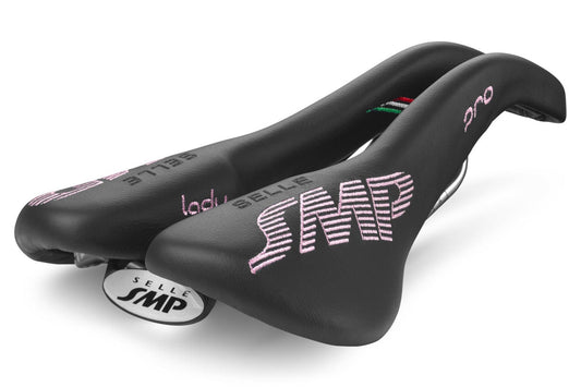 Selle SMP Pro Saddle with Steel Rails (Lady Black)