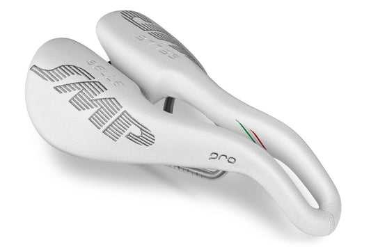 Selle SMP Pro Saddle with Steel Rails (White)