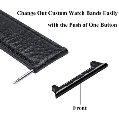 Apple Watch Band Connector Adapter for Ultra 1/2/3, Series 11/10/9/8/SE - Stainless Steel Lugs (38mm-49mm)
