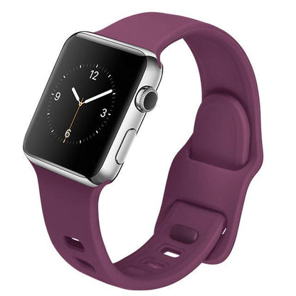 Silicone Apple Watch Band Series 11/10/9/8/7/6/5/4/ SE / Ultra 1/2/3
