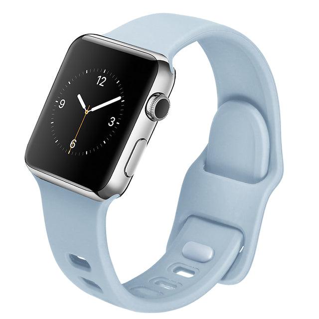 Silicone Apple Watch Band Series 11/10/9/8/7/6/5/4/ SE / Ultra 1/2/3