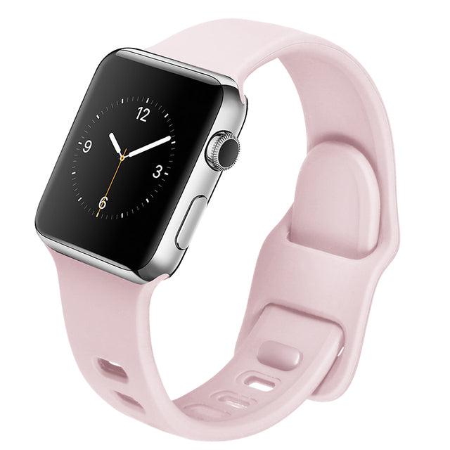 Silicone Apple Watch Band Series 11/10/9/8/7/6/5/4/ SE / Ultra 1/2/3