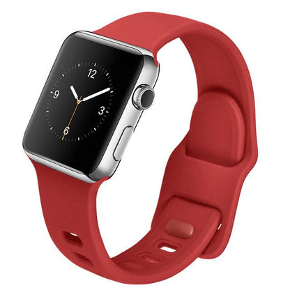 Silicone Apple Watch Band Series 11/10/9/8/7/6/5/4/ SE / Ultra 1/2/3