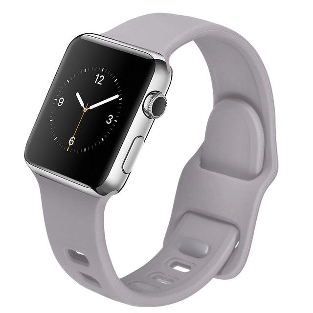 Silicone Apple Watch Band Series 11/10/9/8/7/6/5/4/ SE / Ultra 1/2/3