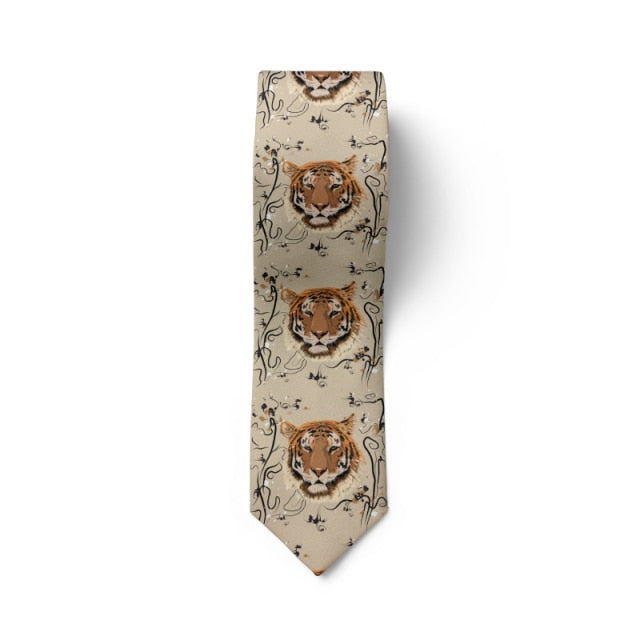 Men's Necktie Novelty Printed Casual Party