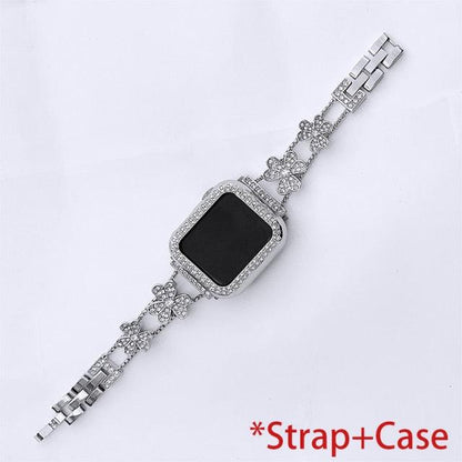 Diamond Apple Steel Band+Case