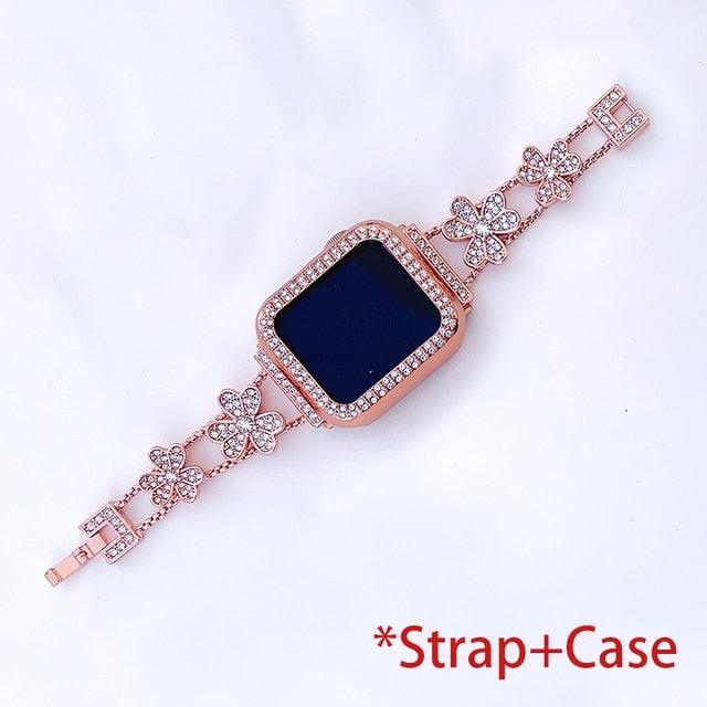 Diamond Apple Steel Band+Case