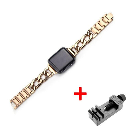 Stainless Steel Apple Watch Strap Series 11/10/9/8/7/6/5/4/ SE / Ultra 1/2/3