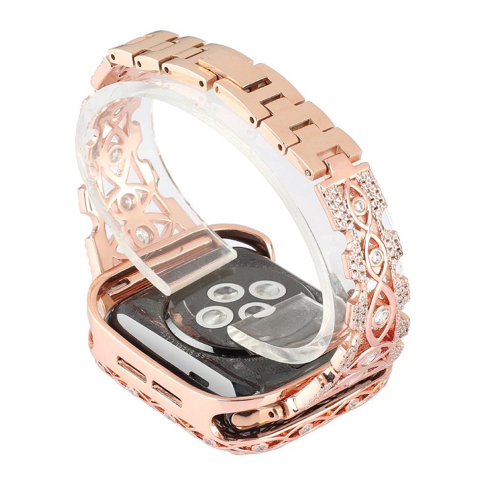 Diamond Apple Watch Band Series 11/10/9/8/7/6/5/4/ SE / Ultra 1/2/3