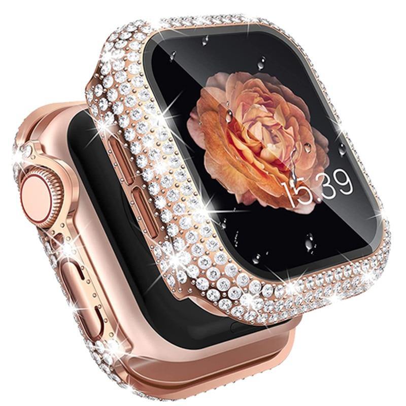Diamond Apple Watch Case Series 9/8/7/6/5/4/3/2/1/SE