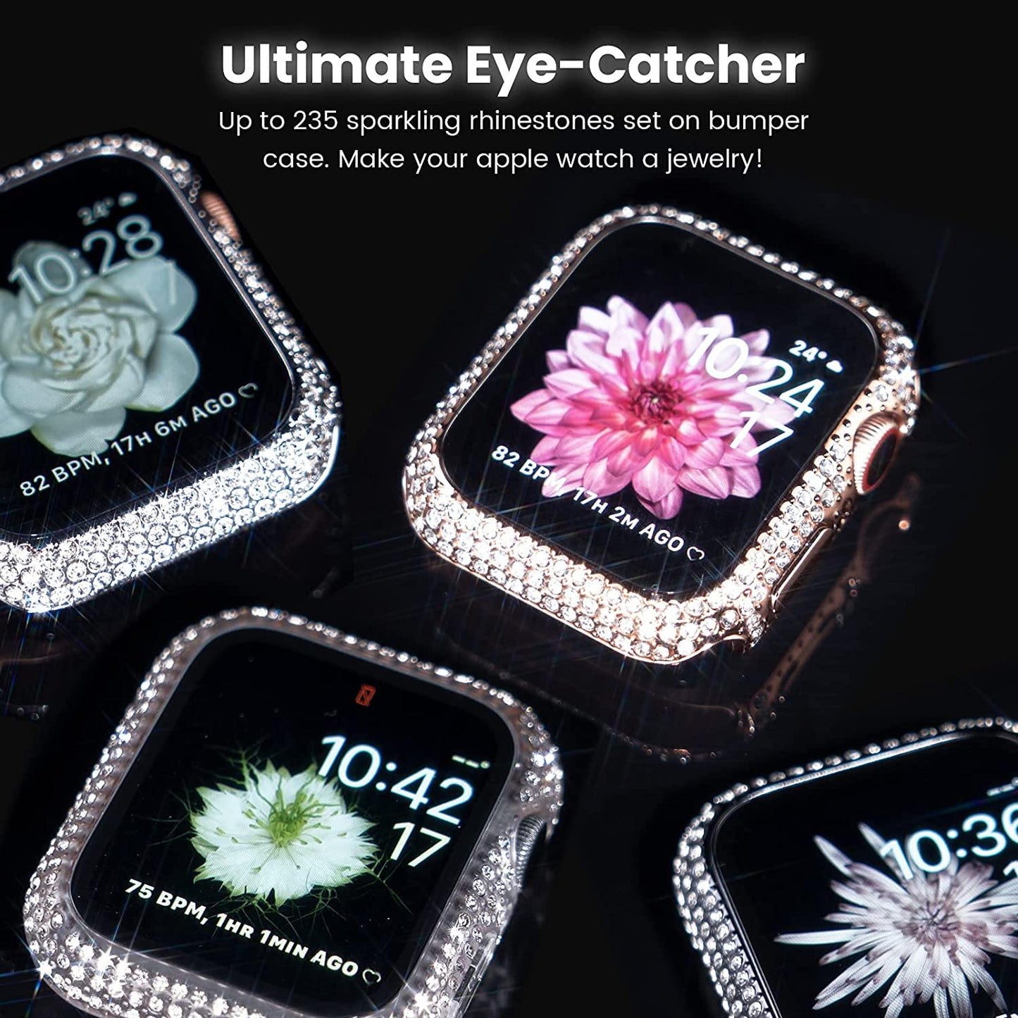 Diamond Apple Watch Case Series 9/8/7/6/5/4/3/2/1/SE
