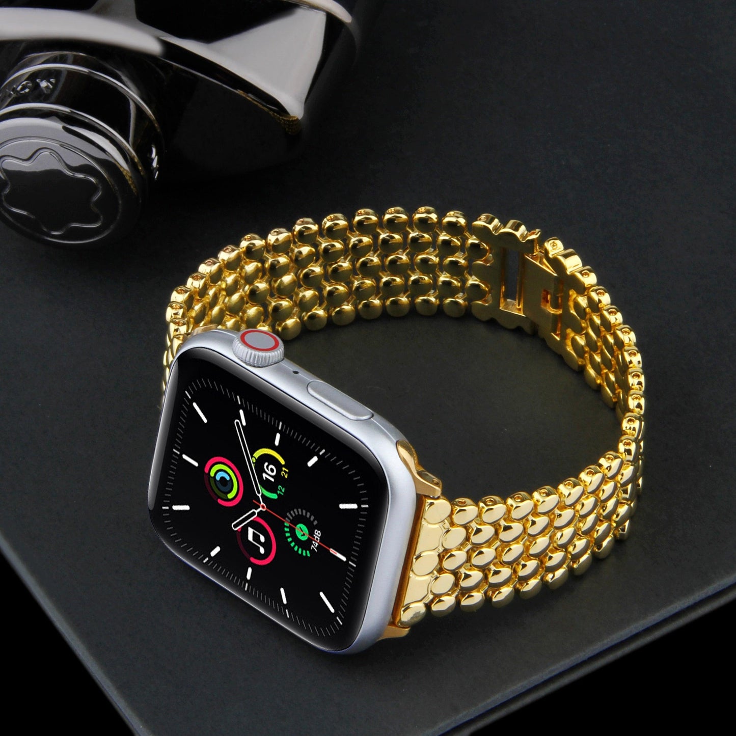 Stainless Steel Apple Watch Strap Series 11/10/9/8/7/6/5/4/ SE / Ultra 1/2/3