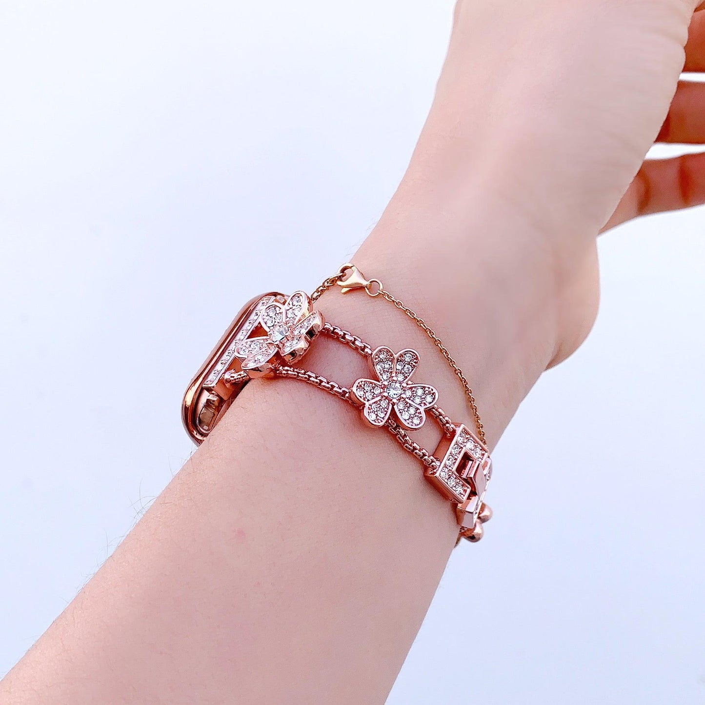 Diamond Apple Steel Band+Case