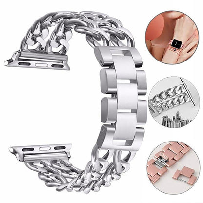 Stainless Steel Strap Apple Watch Series 11/10/9/8/7/6/5/4/ SE / Ultra 1/2/3