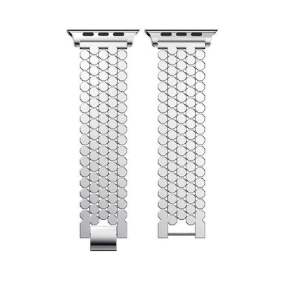 Stainless Steel Apple Watch Strap Series 11/10/9/8/7/6/5/4/ SE / Ultra 1/2/3
