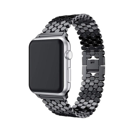 Steel Apple Watch Strap Series 11/10/9/8/7/6/5/4/ SE / Ultra 1/2/3