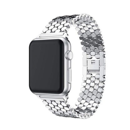 Steel Apple Watch Strap Series 11/10/9/8/7/6/5/4/ SE / Ultra 1/2/3