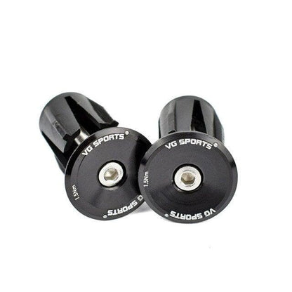Mini Lightweight Lock Mountain Bicycle Grip Handlebar End Cap Handle Bar Grips End Plugs Mountain Bike Road Bicycle One Pair Bike Handlebar End Plugs Aluminum Alloy Expansion Handlebar Grips Cap