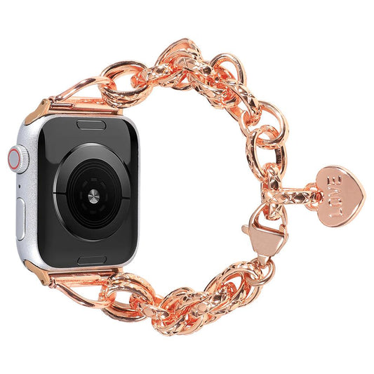 Luxury Women's Stainless Steel Apple Watch Band 11/10/9/8/7/6/5/4/ SE / Ultra 1/2/3