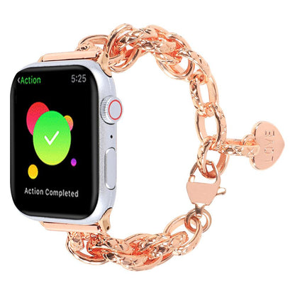 Luxury Women's Stainless Steel Apple Watch Band 11/10/9/8/7/6/5/4/ SE / Ultra 1/2/3