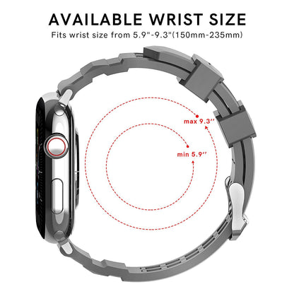 Silicone Apple Watch Band Series 11/10/9/8/7/6/5/4/ SE / Ultra 1/2/3