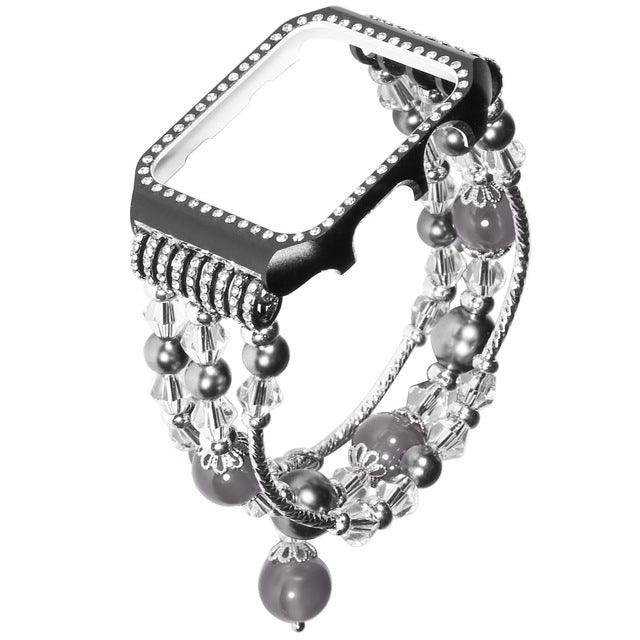 Crystal Apple Watch Band+Case