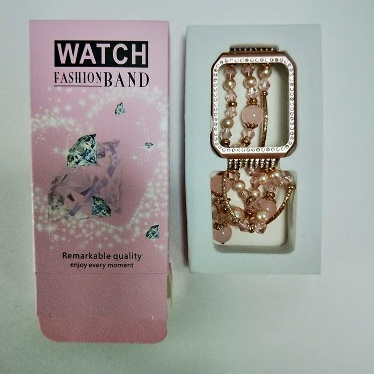 Crystal Apple Watch Band+Case
