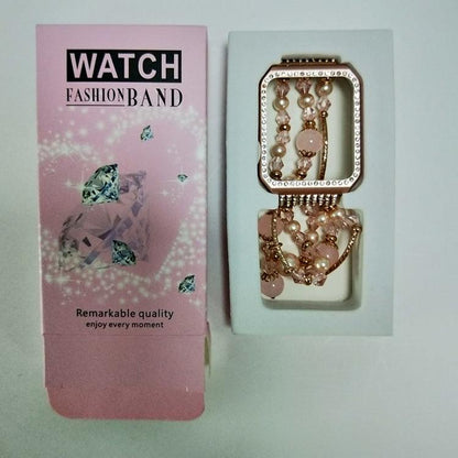 Crystal Apple Watch Band+Case