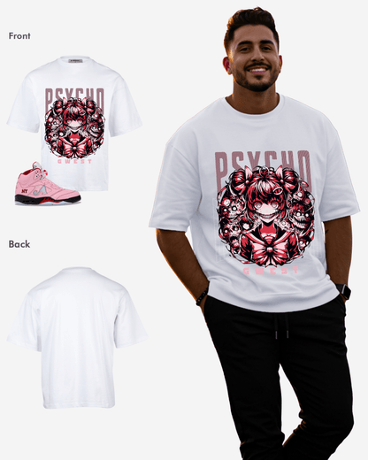 G West Psycho Madness Oversized Men's T-Shirt
