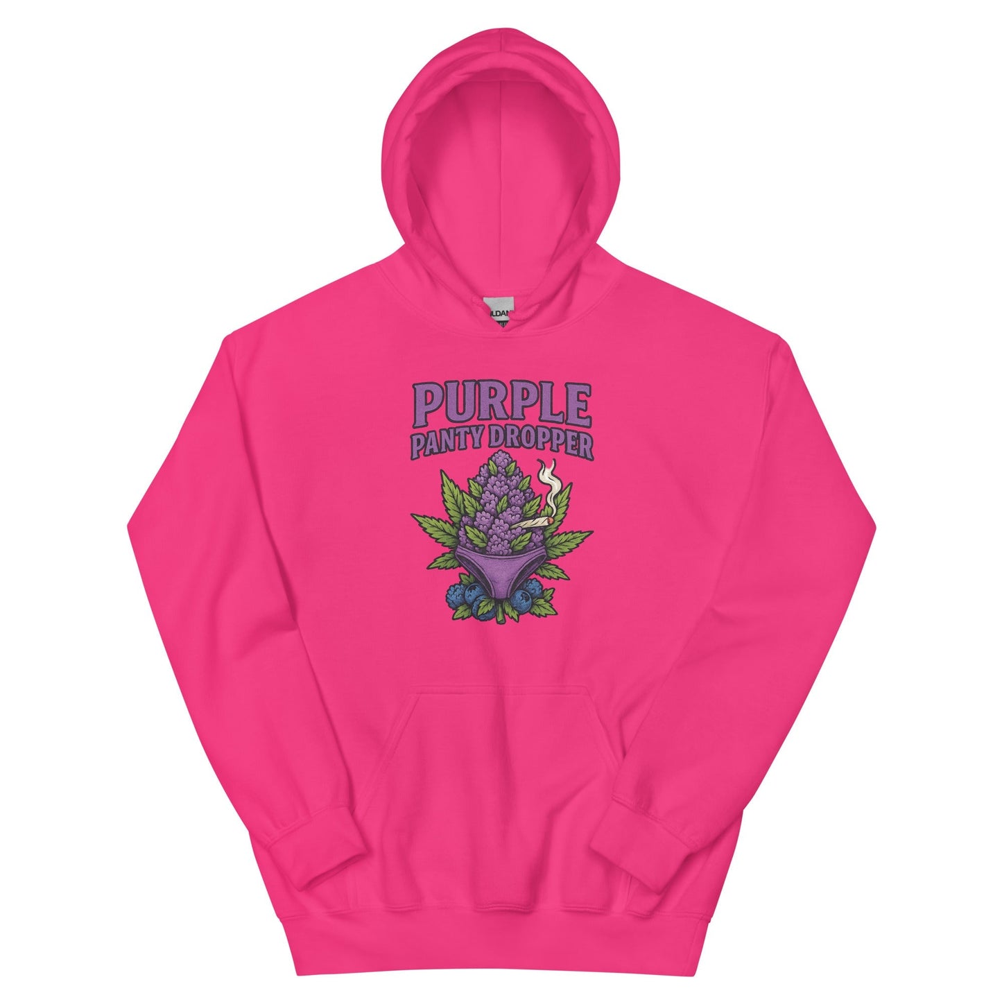 Purple Panty Dropper Unisex Hoodie