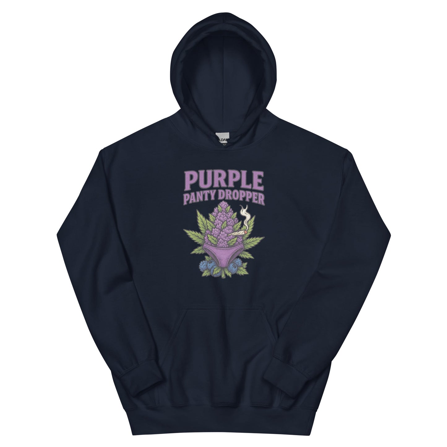 Purple Panty Dropper Unisex Hoodie