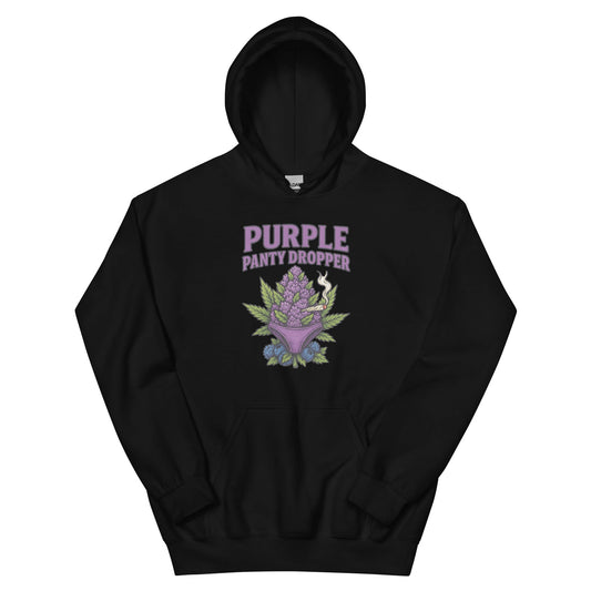 Purple Panty Dropper Unisex Hoodie